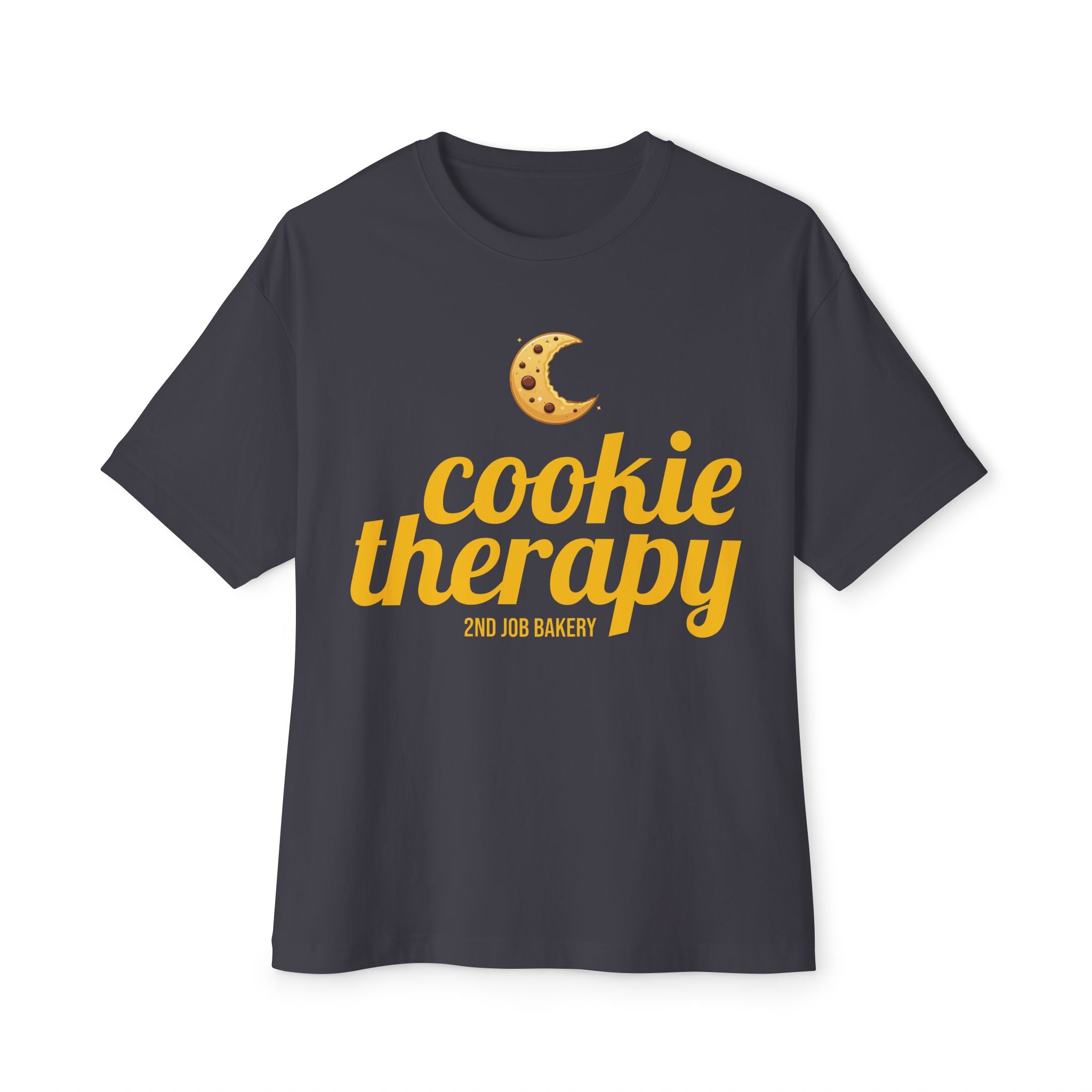 Cookie Therapy Tee Unisex Oversized Boxy Tee | Relaxed Fit T-Shirt