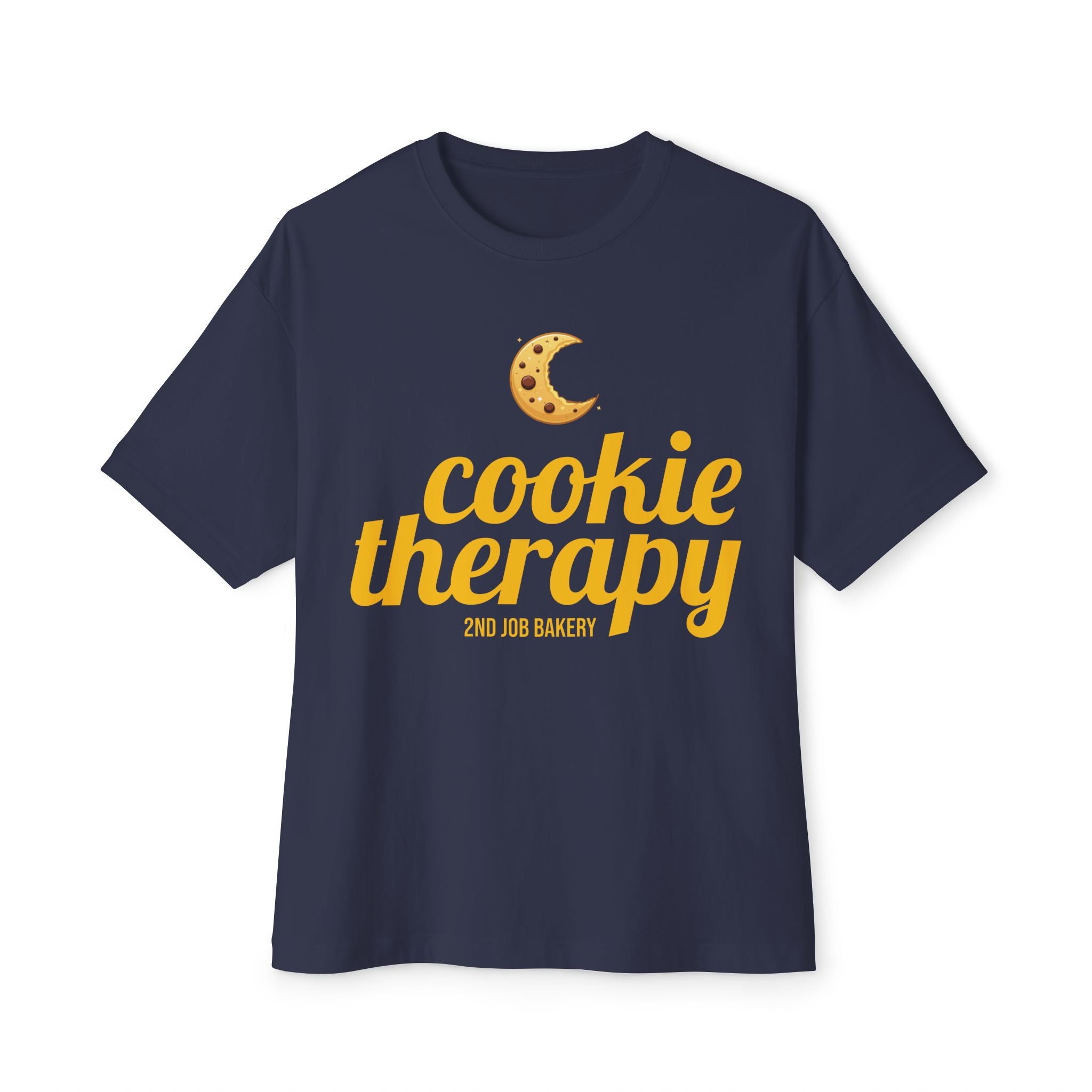 Cookie Therapy Tee Unisex Oversized Boxy Tee | Relaxed Fit T-Shirt