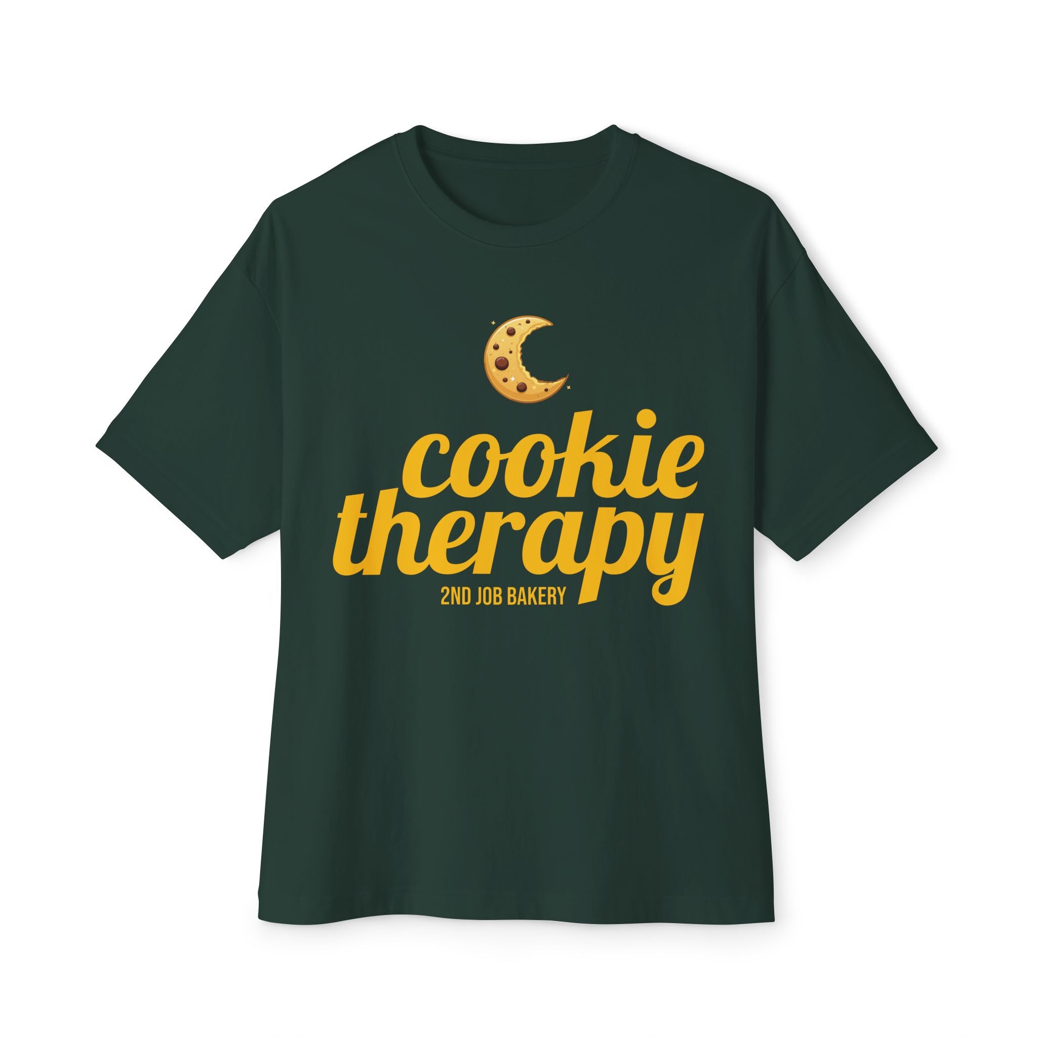 Cookie Therapy Tee Unisex Oversized Boxy Tee | Relaxed Fit T-Shirt
