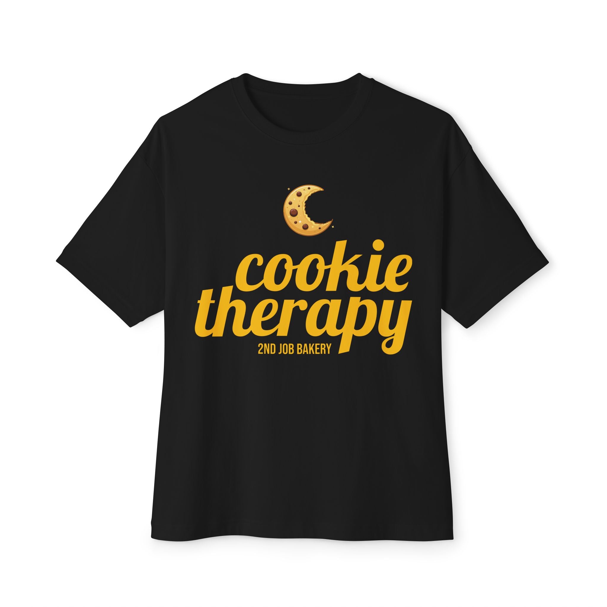 Cookie Therapy Tee Unisex Oversized Boxy Tee | Relaxed Fit T-Shirt