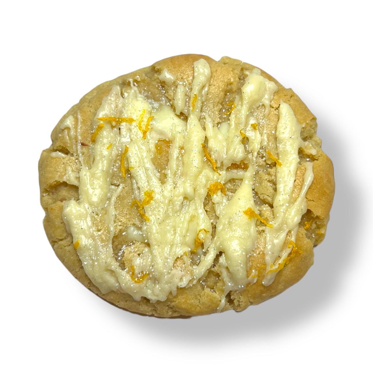 Orange Blossom Snowfall Cookie